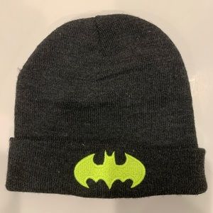 DC Superheroes Batman Neon Green Kids winter hat